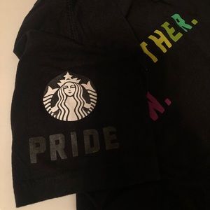 Size Medium Starbucks Pride Shirt